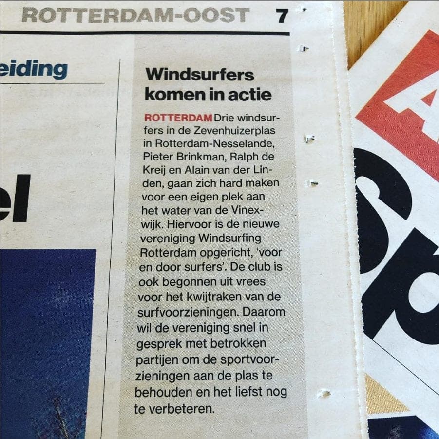 Nogmaals genoemd in Algemeen Dagblad