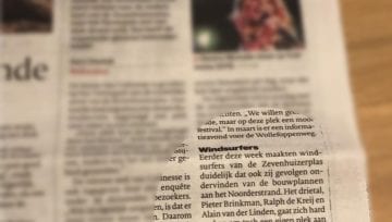 Nogmaals genoemd in Algemeen Dagblad